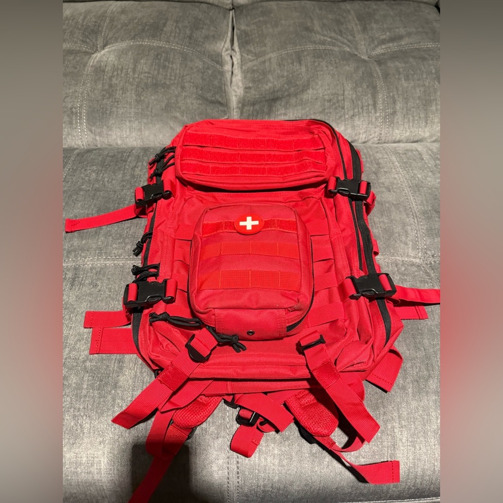 Tactical style medical backpack